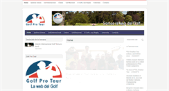 Desktop Screenshot of golfprotour.cl